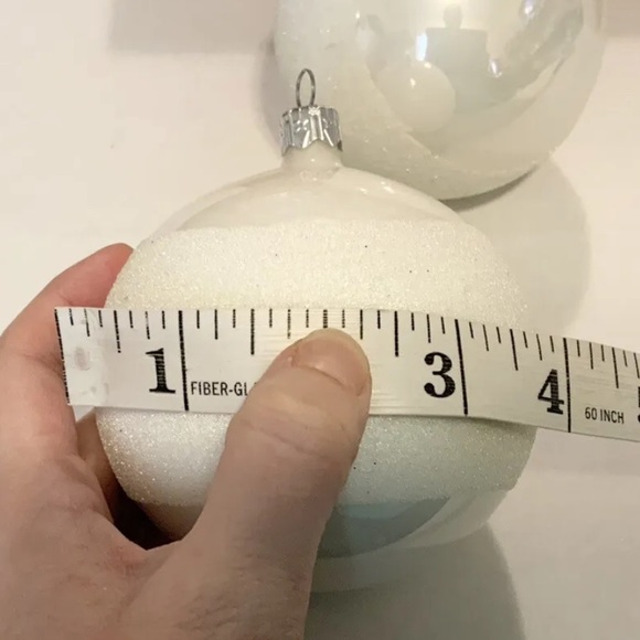 Vitbis Poland Handmade Glass Ball Christmas Ornaments Gone Elfing Set Of 2 - Picture 3 of 8